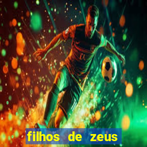 filhos de zeus mitologia grega